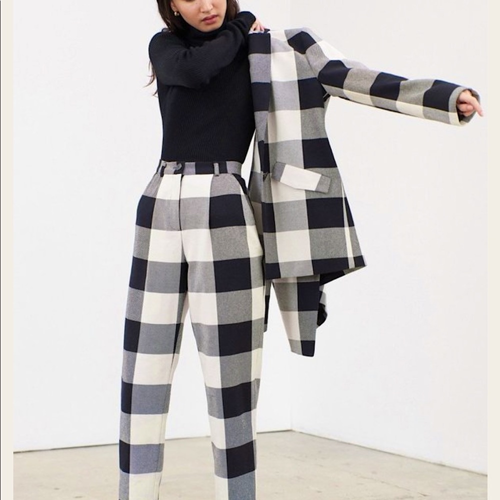 Mara Hoffman Dita Pant in Ensenada Plaid